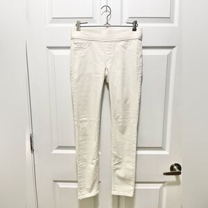 Ralph Lauren Womens Pull On Jeans Size 2 Modern Fit Skinny Denim White